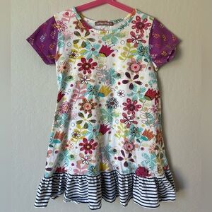 Jelly the Pug Floral Tunic